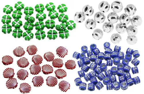 07 SILVER WASHED BEADS