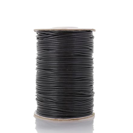 POLYESTER THREAD - 1.0mm BLACK F052 - 160meters