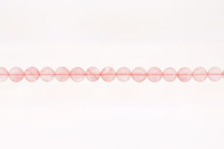 NATURAL STONE BEADS - QUARTZ WATERMELON - 8mm - STRING (48pcs.) Hole-1.6mm