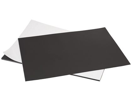 METAL ELEMENTS - MAGNETIC SHEET А4 - 21x29.7см - SELF-ADHESIVE BACK - PACKAGE 5pcs.
