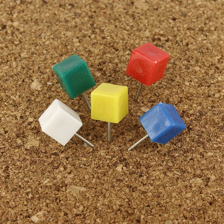 OFFICE ACCESSORIES - CORK CUTTER TIP WITH PLASTIC HEAD CUBE - 20x9mm MIX - 12pcs.
