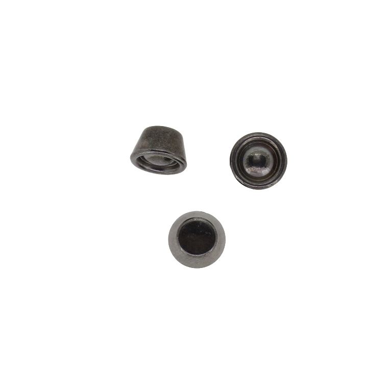 ADHESIVE BEADS - METALLIZED CCB - HALF CONE - 8x4.5mm OXIDIZED - PACKAGE  250g (1250pcs.)