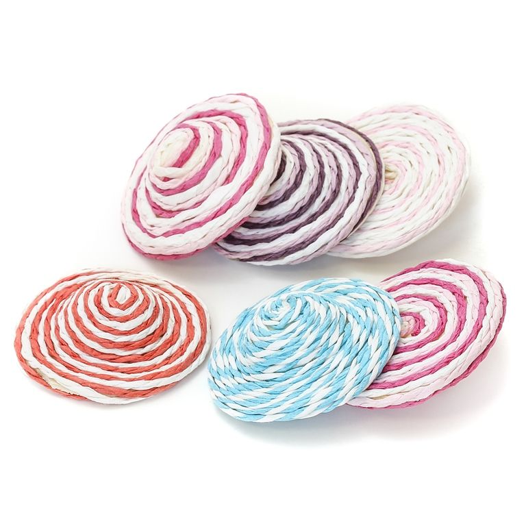 FIGURES FROM THREAD - HATS MIXED - COLORS MIX - PACKAGE 30pcs.