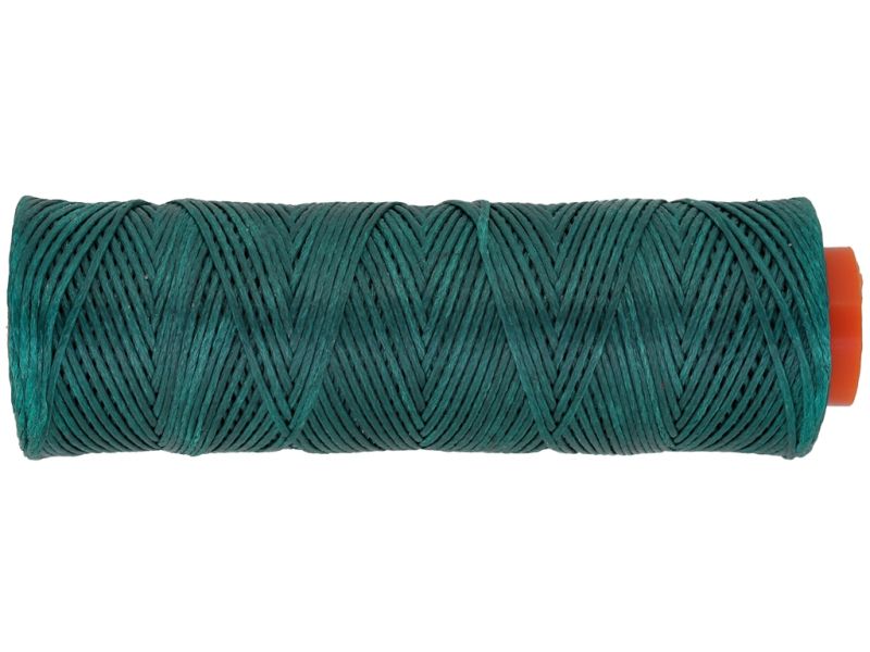 WAXED STRING - 1.0mm BLUE PETROLEUM - 100meters