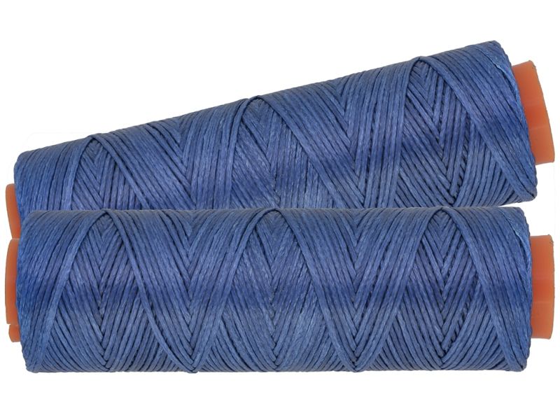 WAXED STRING - 1.0mm BLUE - 2х100meters
