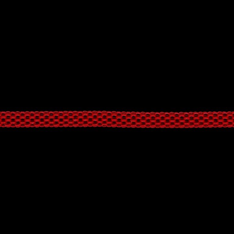 METAL CHAIN - COLORFUL - ROUND MESH - 3.2mm RED - 1meter