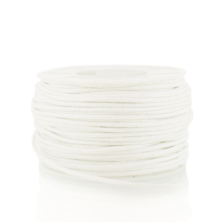 COTTON THREAD 2.0mm - WHITE 101 - PACKAGE 2x40meters