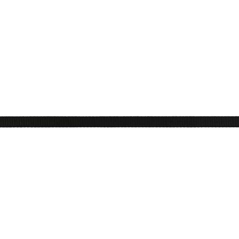 SATIN RIPS - 6mm BLACK 039 - PACKAGE 2x100yards(91m)