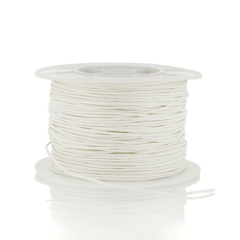 COTTON THREAD 1.0mm - WHITE 101 - 70 meters