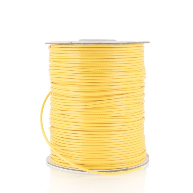 POLYESTER THREAD - 2.0mm YELLOW C028 - 80meters