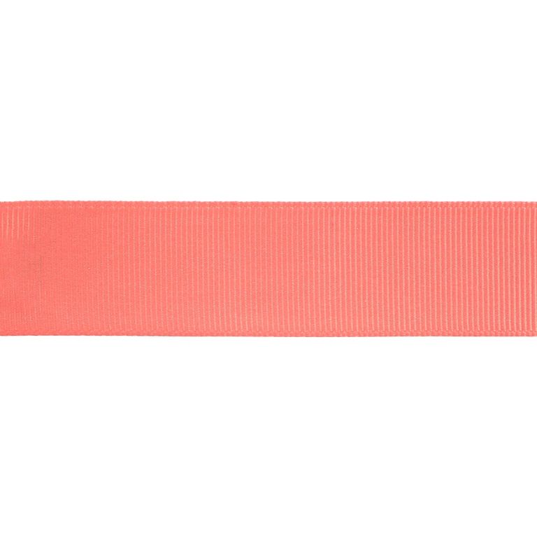 SATIN RIPS - 26mm PEACH 238 - ROLL 100yards(91m)