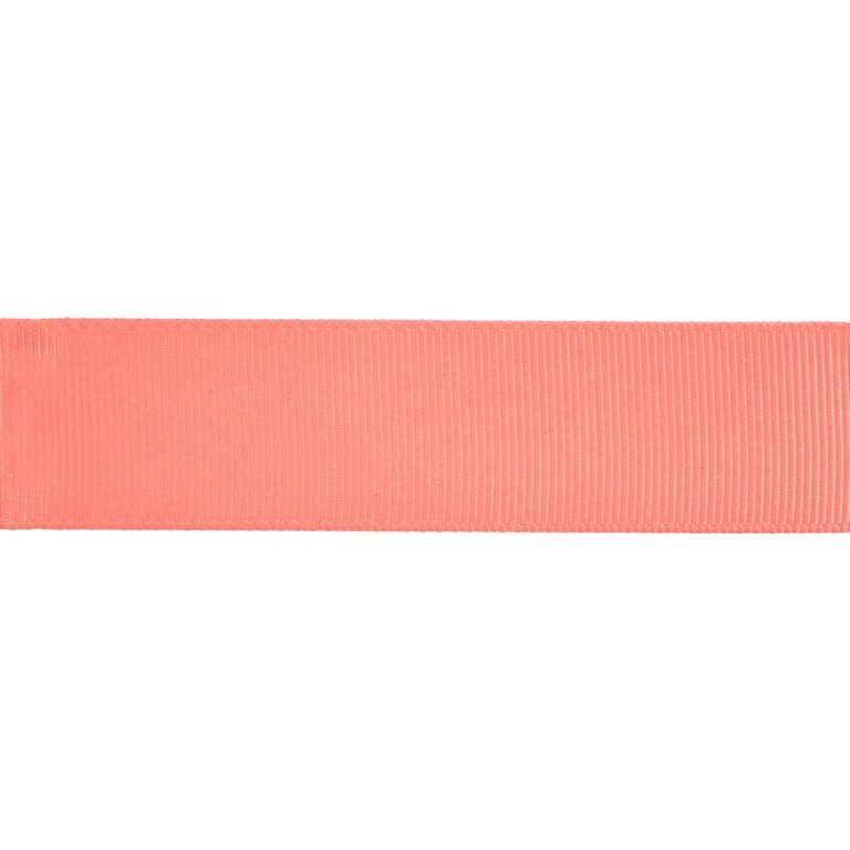 SATIN RIPS - 26mm PEACH P816 - ROLL 100yards(91m)