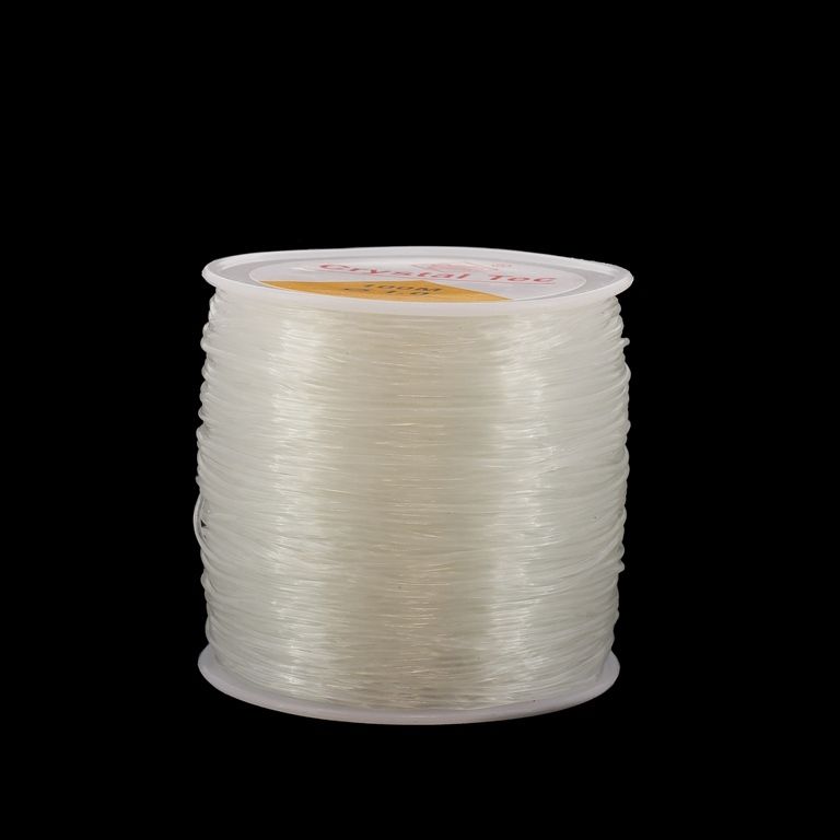 CRYSTAL STRING CORD - 1.0mm TRANSPARENT - 100meters