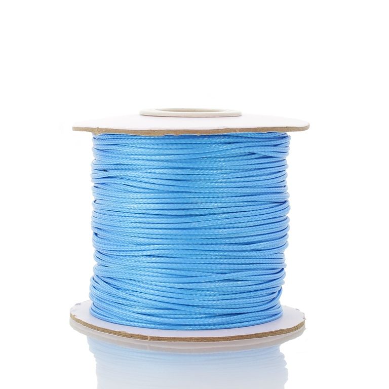 POLYESTER THREAD - 1.0mm TURQUOISE BLUE G060 - 75meters