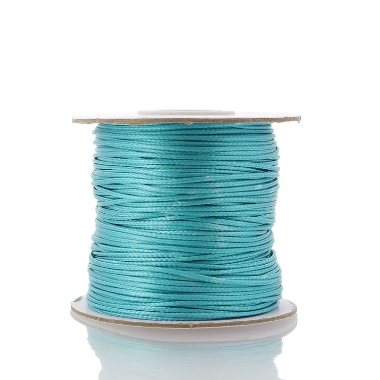 POLYESTER THREAD - 1.0mm TURQUOISE GREEN E038 - 75meters
