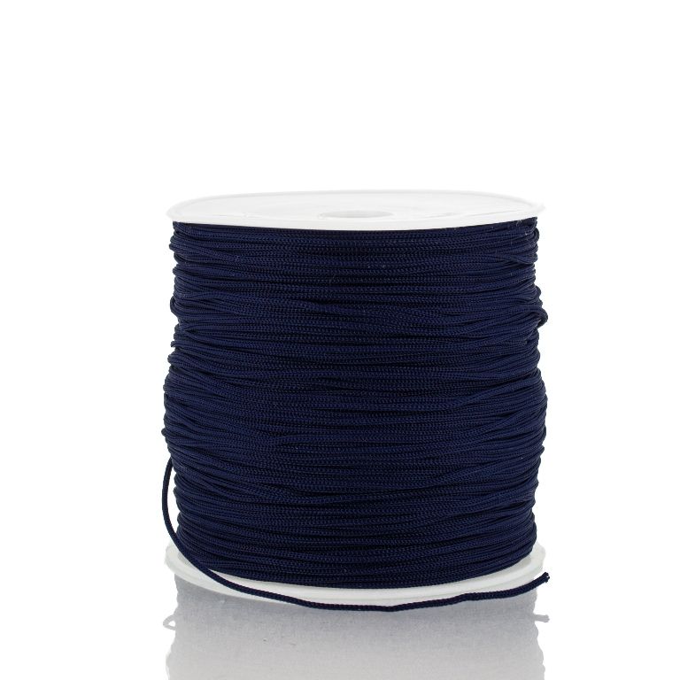 POLYESTER THREAD GSM 1.0mm - BLUE (DARK) 000 - 80meters
