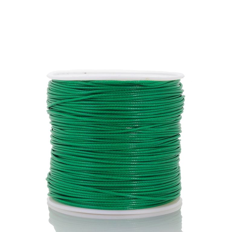 POLYESTER THREAD - 0.8mm GREEN GRASSY E043 - 75meters
