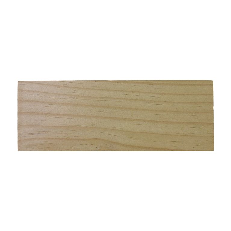 MATERIALS FOR CRAFT AND DECORATION - WOODEN BASES - RECTANGULAR 01 - 22х7.8х2cm NATURAL - 1pc.