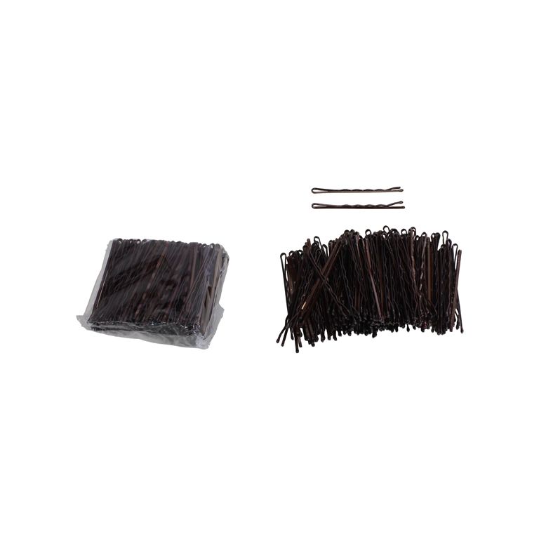 METAL ELEMENTS - BOBBY PIN - 52mm BROWN (LIGHT) - PACKAGE (4x150pcs.)