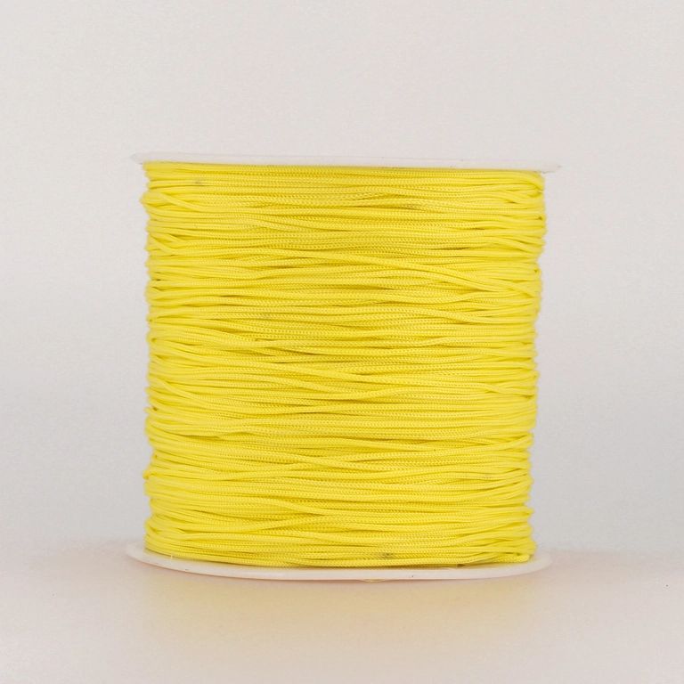 POLYESTER THREAD GSM 1.0mm - YELLOW 231 - PACKAGE 4x80meters