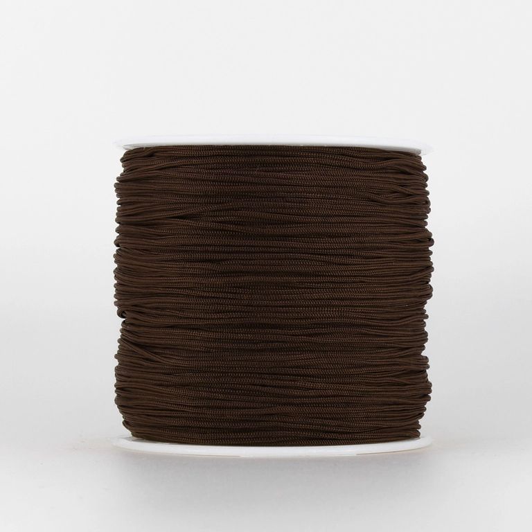 POLYESTER THREAD GSM 1.0mm - BROWN (DARK) 738 - PACKAGE 4x80meters