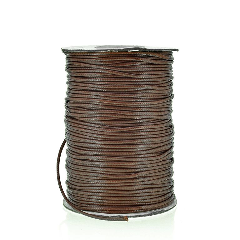 POLYESTER THREAD - 1.0mm BROWN F048 - PACKAGE 2x160meters