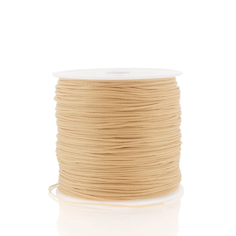 POLYESTER THREAD GSM 1.0mm - BEIGE F231 - PACKAGE 4x80meters