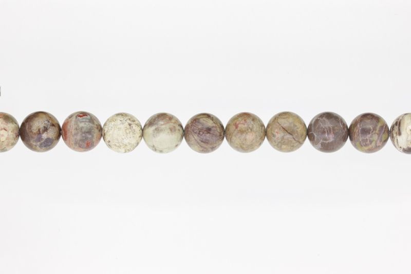 NATURAL STONE BEADS - AGATE COLORED - 12mm - STRING (32pcs.) Hole-2.0mm
