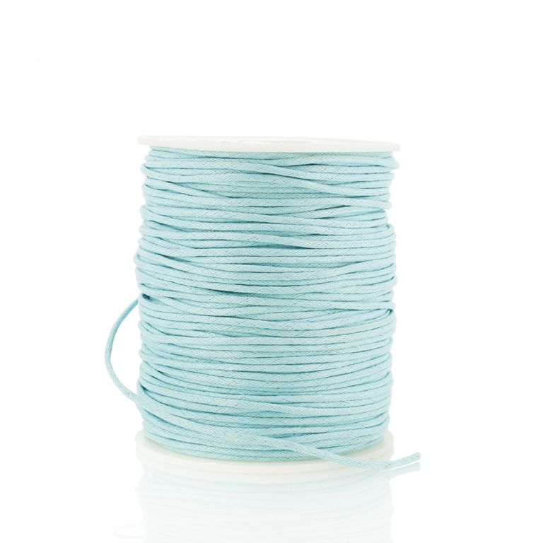 COTTON THREAD 1.5mm - TURQUOISE BLUE (LIGHT) 198 - 70meters