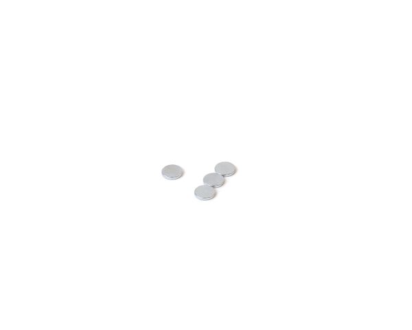 METAL ELEMENTS - NEODYMIUM MAGNET - ROUND 6x1mm - 10pcs.