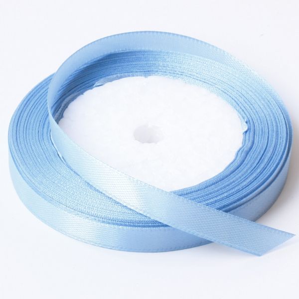 SATIN RIBBON 1.0cm - BLUE SKY 012 - 25yards(22m)