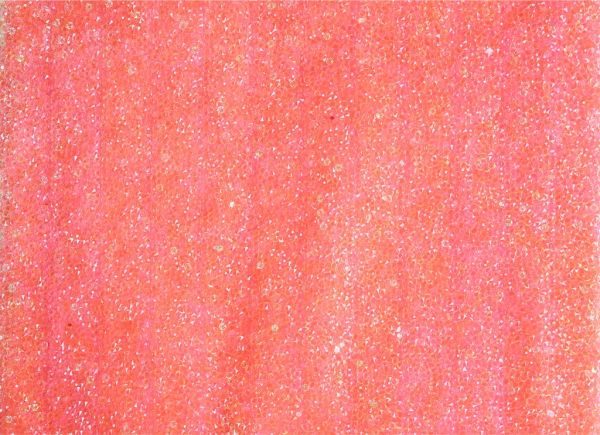 ADHESIVE BEADS - HOTFIX RESIN - RHINESTONE SHEETS - 24.4x41cm CORAL - 1pc.