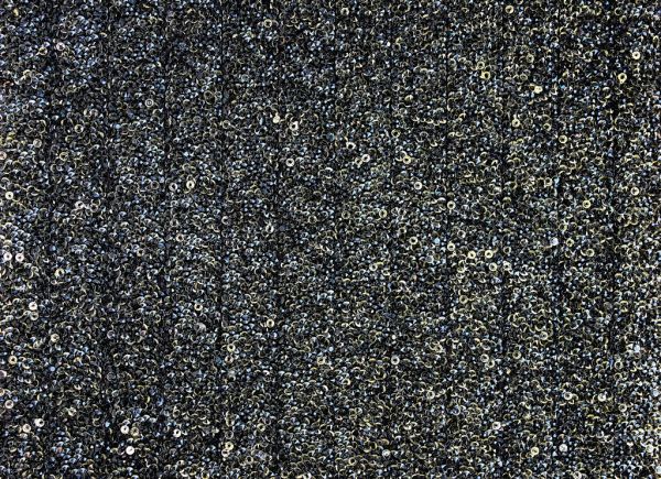 ADHESIVE BEADS - HOTFIX RESIN - RHINESTONE SHEETS - 24.4x41cm BLACK AND YELLOW - 1pc.