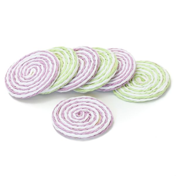 FIGURES FROM THREAD - CIRCLE 02 - 43x5mm - MIX - PACKAGE 30pcs.