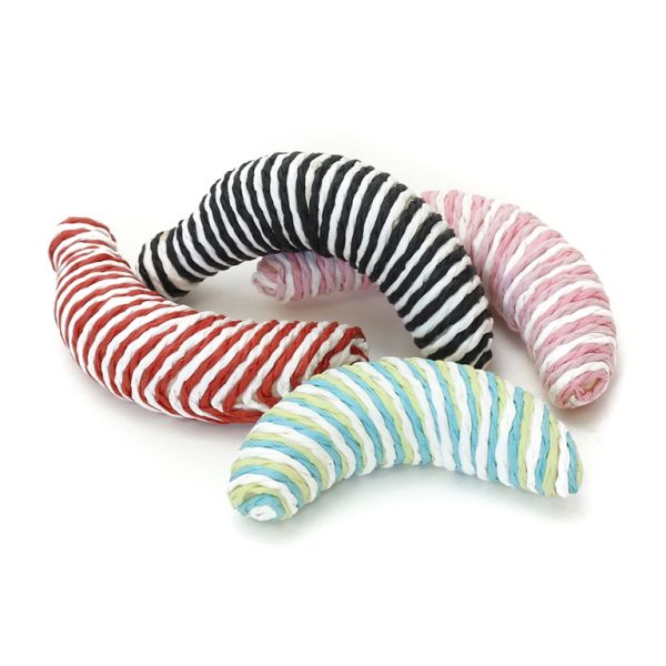 FIGURES FROM THREAD - BANANA - 75x20mm - MIX - PACKAGE 30pcs.