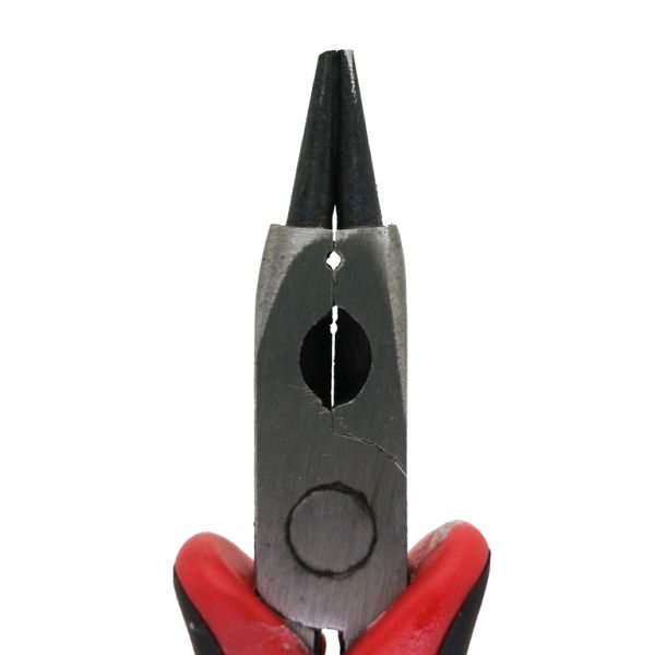 TOOLS - PLIERS WITH CUTTER - ROUND 03 - 12x48mm RED - 1 pc.