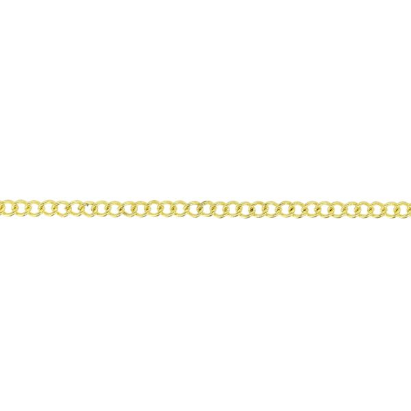 METAL CHAIN - SOLDERED - TAIL EXTENSION EXTENSION - 0.6x2.5x2mm GOLD - NICKEL FREE - 2meters