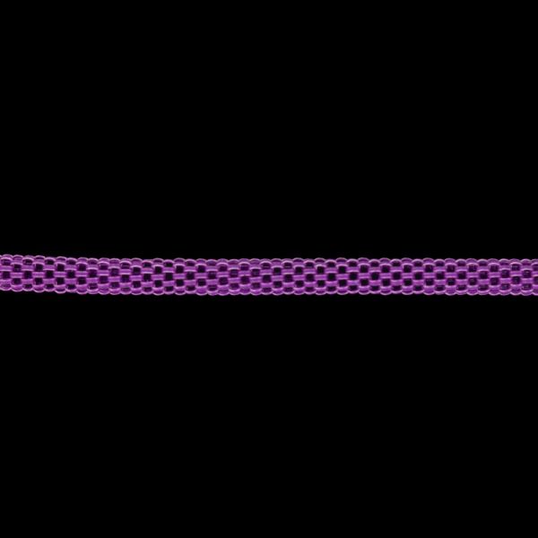 METAL CHAIN - COLORFUL - ROUND MESH - 3.2mm PURPLE - 1meter