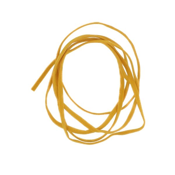 SUEDE FAUX CORD - 3mm - YELLOW (DARK) 06 - 10х1meter