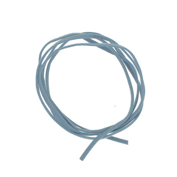 SUEDE FAUX CORD - 3mm - BLUE (LIGHT) 14 - PACKAGE 100х1meter