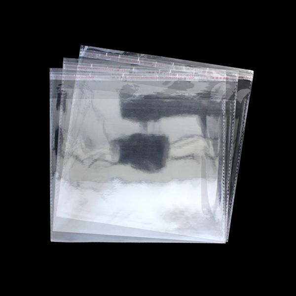 PACKAGING - CELLOPHANE ENVELOPE - TRANSPARENT - 22x18+4cm (30µ) - 100pcs.