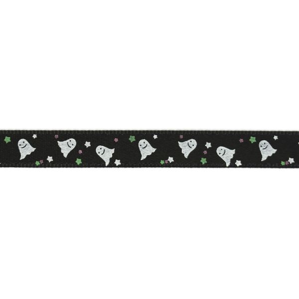 SATIN - PRINT - GHOST 03 - 10мм BLACK AND WHITE - 100yards(91m)