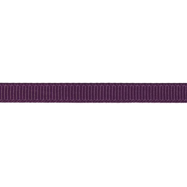 SATIN RIPS - 6mm PURPLE (DARK) 143 - 100yards(91m)