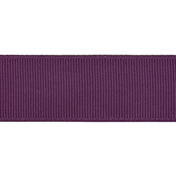 SATIN RIPS - 26mm PURPLE (DARK) 143 - 100yards(91m)