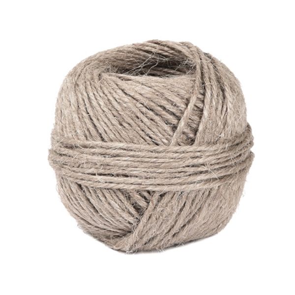 YARN - MACRAME JUTE - 2mm - NATURAL - 40m - 1 ball