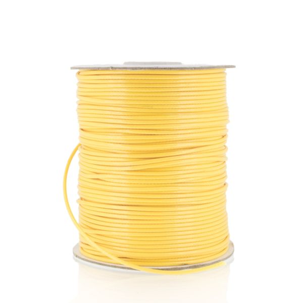 POLYESTER THREAD - 2.0mm YELLOW C028 - 80meters