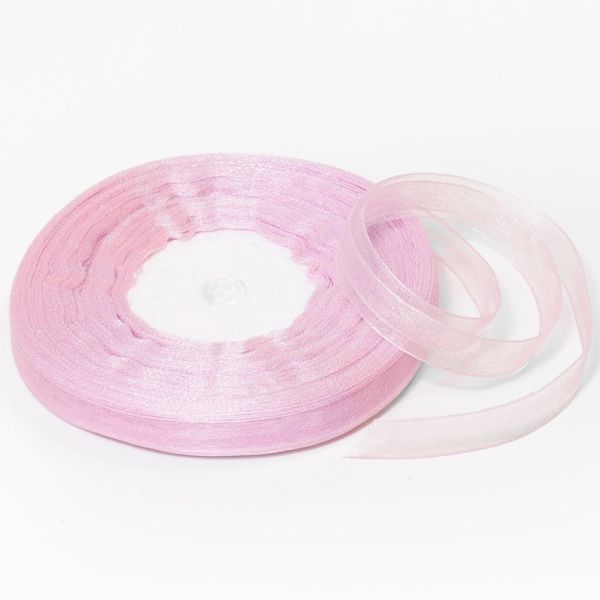 ORGANZA RIBBON 1.0cm - PURPLE (LIGHT) 000 - 50yards(45m)