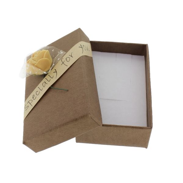 GIFT BOX FOR SET - 5x8x2.5cm - ROSE 02 - MIX COLORS - PACKAGE 24pcs.