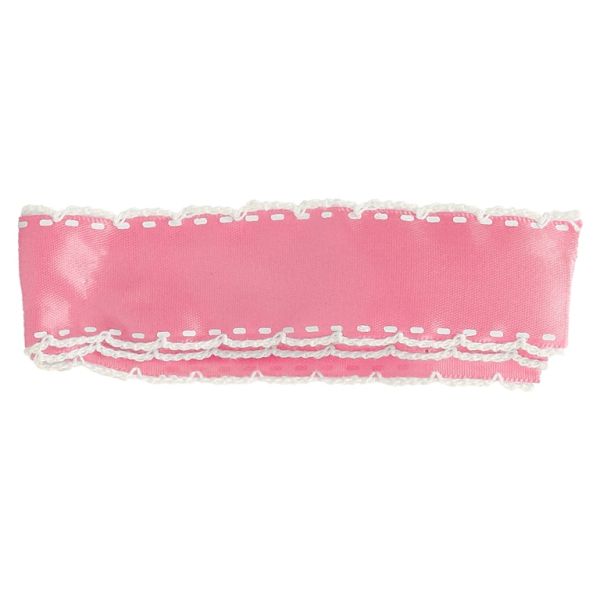 SATIN ROUNDED - 30мм PINK AND WHITE - 50yards(45m)