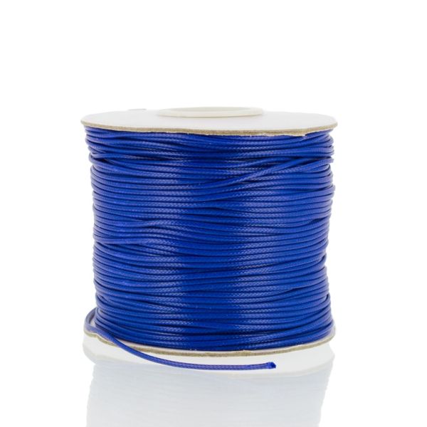 POLYESTER THREAD - 1.0mm BLUE 109 - PACKAGE 3x75meters